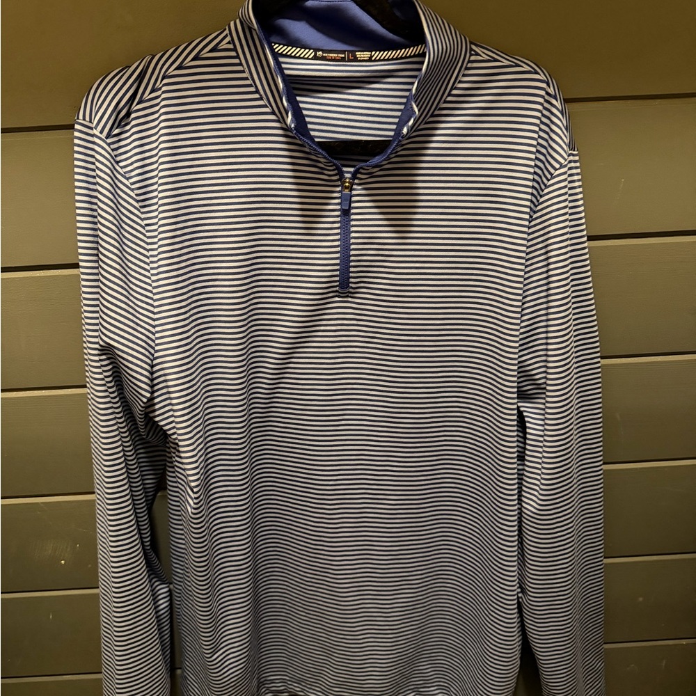 Men’s southern tide Striped Quarter-Zip Pullover